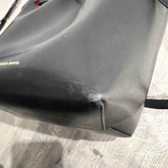 MANSUR GAVRIEL Mini Leather Bucket Bag. - Picture 14 of 15